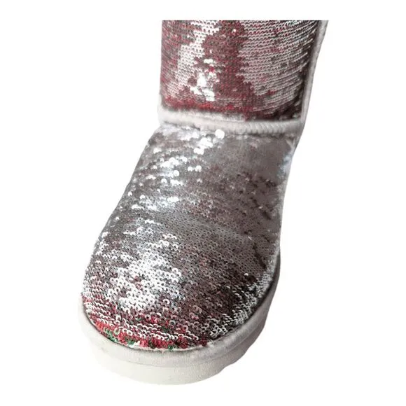 UGG Classic Short Sequin Winter Boot Size 7