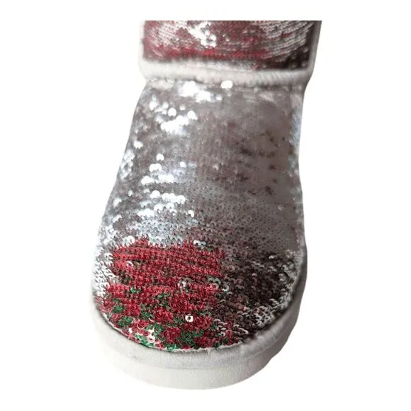 UGG Classic Short Sequin Winter Boot Size 7