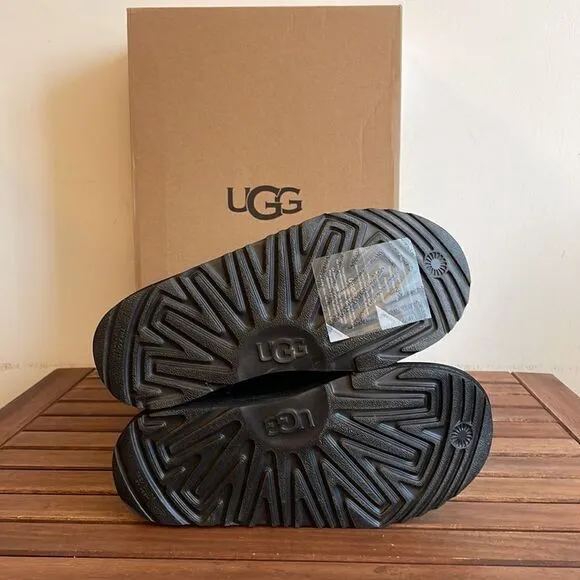 UGG Kids' Classic Tall II Boots Black USA Big Kid Size 4Y/UK 3/EU 36(MSRP$180)
