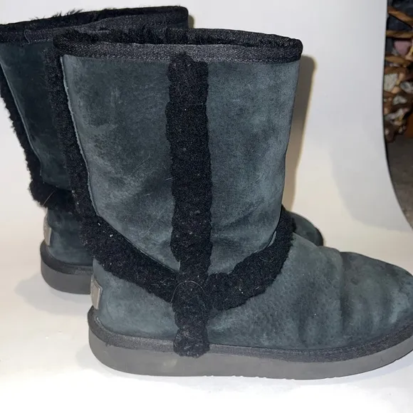 UGGS Black Boots Sz 8