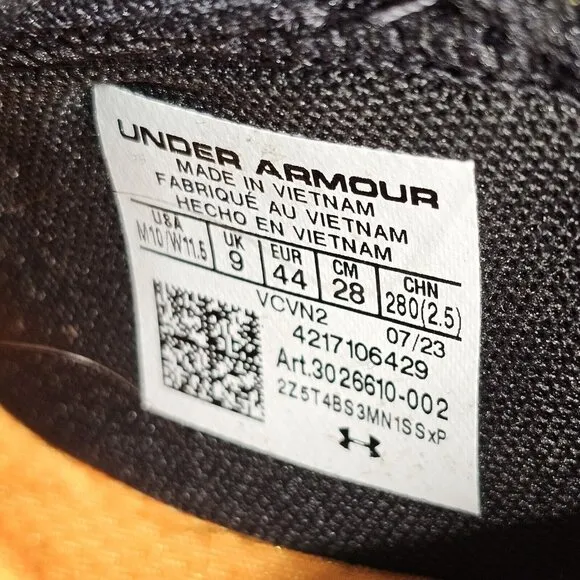 Under Armour Hover Phantom 3 SE Storm Running Shoes 3026610-002 - Men's Size 10