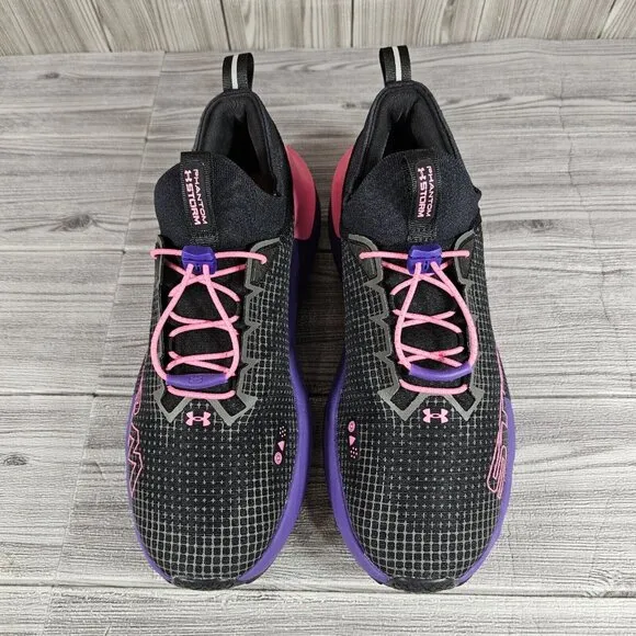 Under Armour Hover Phantom 3 SE Storm Running Shoes 3026610-002 - Men's Size 10