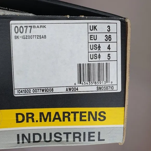 Unisex Dr. Martens Industrial Boots