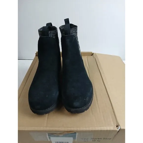 USED THE NORTH FACE Women's Ballard Chelsea Boot, Flax/TNF Black-Size 10.5