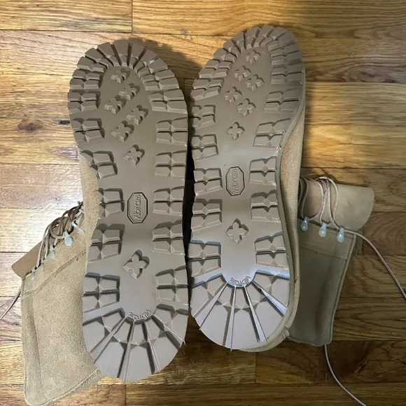 USGI BELLEVILLE GORTEX Intermediate Cold/Wet Tan Combat Boots ICWT Size 13R NWT