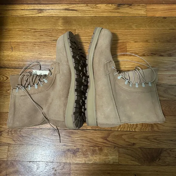 USGI BELLEVILLE GORTEX Intermediate Cold/Wet Tan Combat Boots ICWT Size 13R NWT