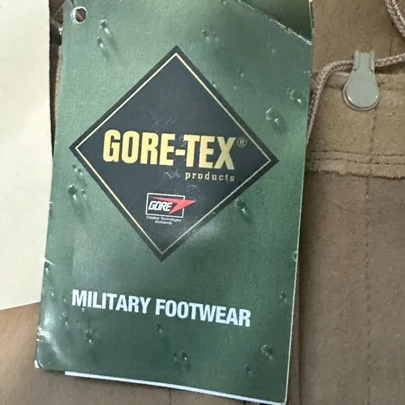 USGI BELLEVILLE GORTEX Intermediate Cold/Wet Tan Combat Boots ICWT Size 13R NWT