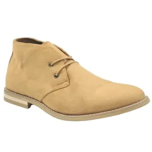 Vance Co Men Ankle Chukka Boots Manson Size US 10M Tan Brown Faux Suede