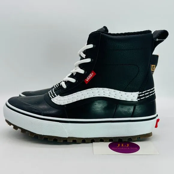 Vans MTE Standard Mid Waterproof Boots Black 721454 Size 5 Men's / 6.5 Women's