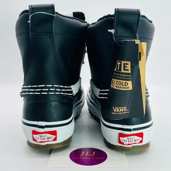 Vans MTE Standard Mid Waterproof Boots Black 721454 Size 5 Men's / 6.5 Women's