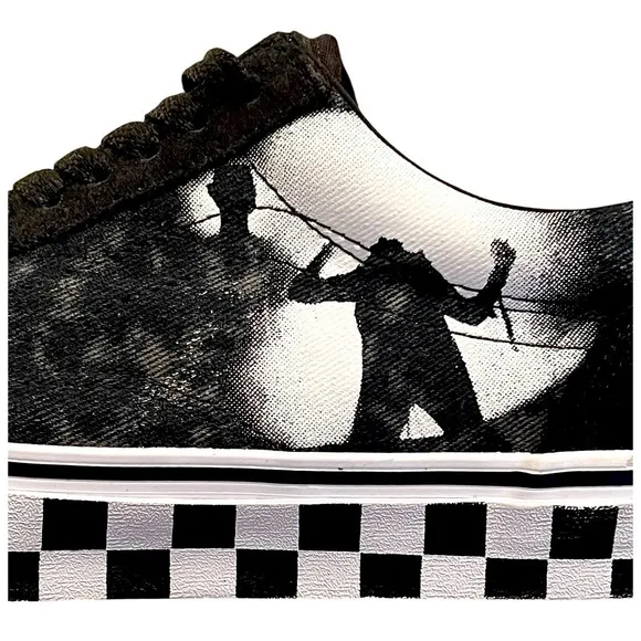 Vans Old Skool  House of Terror Horror &quot;The Exorcist&quot; Black Size M 7.5/W 9