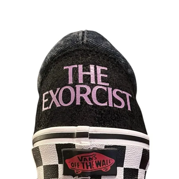 Vans Old Skool  House of Terror Horror &quot;The Exorcist&quot; Black Size M 7.5/W 9