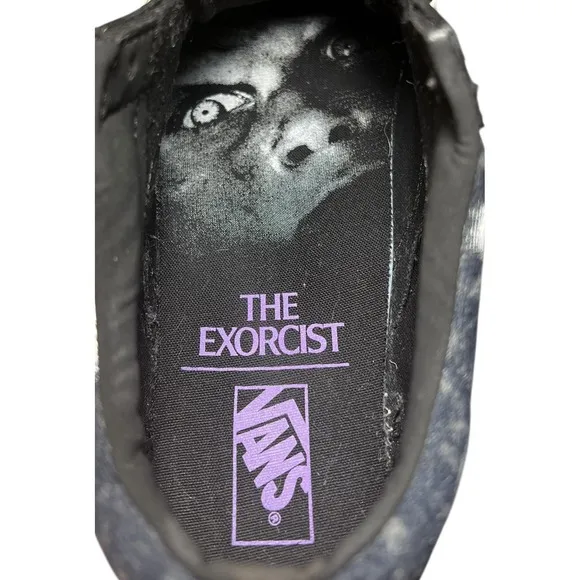 Vans Old Skool  House of Terror Horror &quot;The Exorcist&quot; Black Size M 7.5/W 9