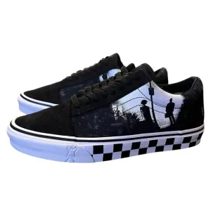 Vans Old Skool  House of Terror Horror &quot;The Exorcist&quot; Black Size M 7.5/W 9