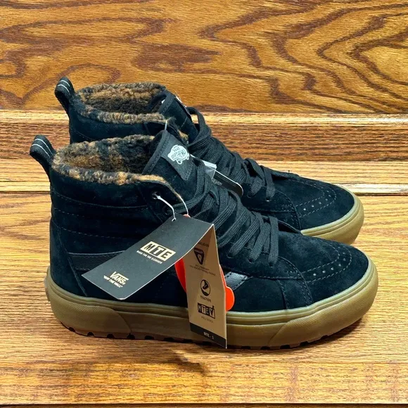 Vans Sk8 Hi Mte 1 Black Gum Boots