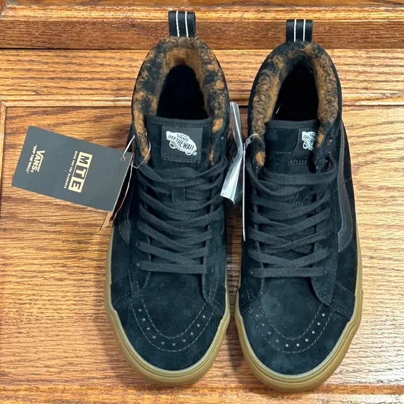 Vans Sk8 Hi Mte 1 Black Gum Boots