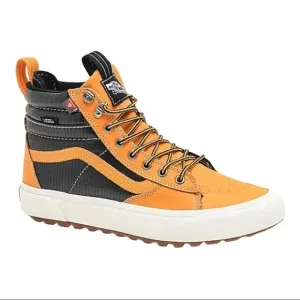 Vans Sk8-Hi Mte 2.0 Dx Apricot/Black High Top Leather Sneaker Boots Size 6.5