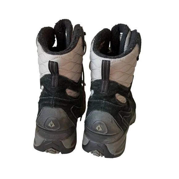 Vasque Pow Pow Ultradry Waterproof Boots Women's Size 10M Winter Hiking Black