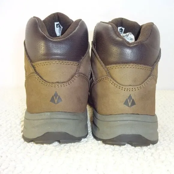 𝅺vasque St Elias Youth Size 6M Brown Leather Waterproof Hiking Boots Shoes 7206