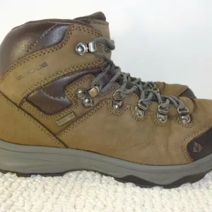 𝅺vasque St Elias Youth Size 6M Brown Leather Waterproof Hiking Boots Shoes 7206