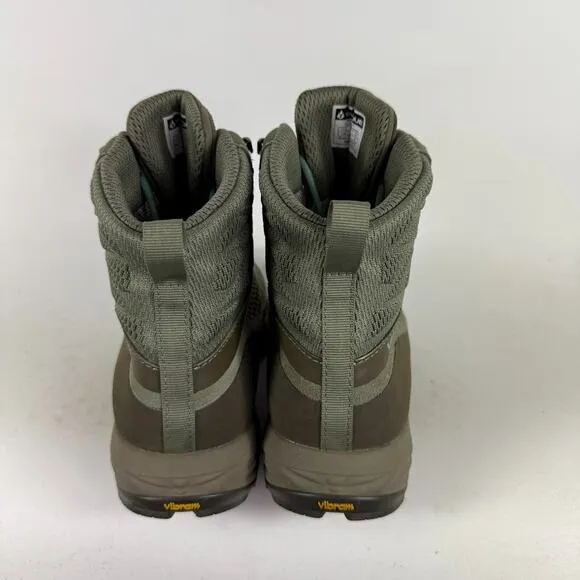 Vasque Torre Hiking Boots Women's 10 Olive Green Suede Lace-Up Ankle Waterproof
