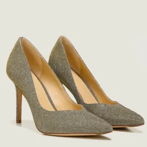 Veronica Beard NEW Nathalia Lurex‎ Metallic Pump Heels Size 10