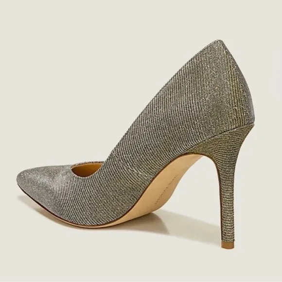 Veronica Beard NEW Nathalia Lurex‎ Metallic Pump Heels Size 10
