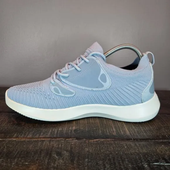 Vessi Everyday 2.0 Mens Size 8 Lace Up Waterproof Shoes Sneakers Sky Blue