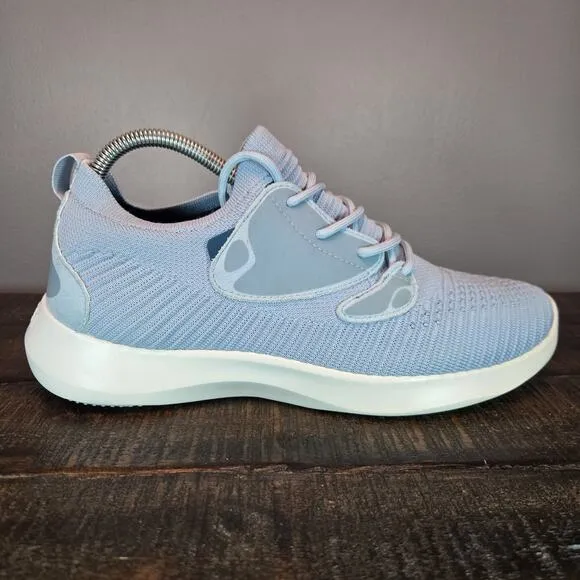 Vessi Everyday 2.0 Mens Size 8 Lace Up Waterproof Shoes Sneakers Sky Blue