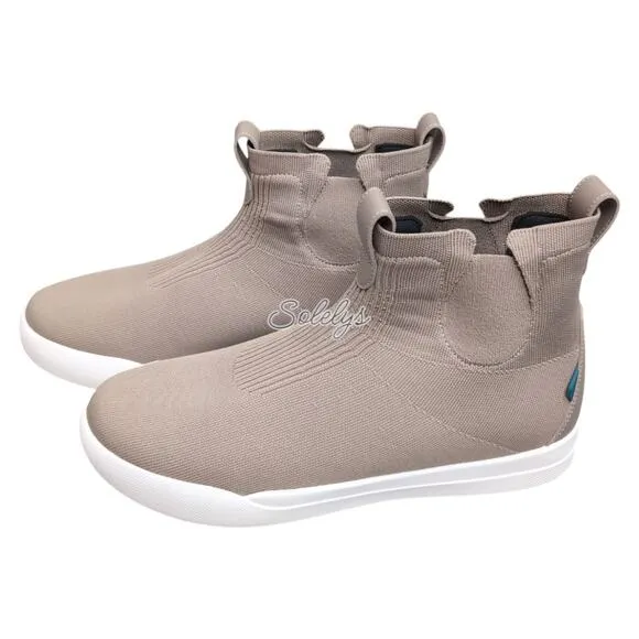 Vessi Weekend Chelsea Shiitake Brown DymaTex Knit Waterproof Sneaker Boot Men 11