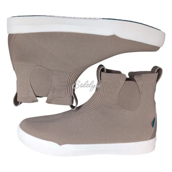 Vessi Weekend Chelsea Shiitake Brown DymaTex Knit Waterproof Sneaker Boot Men 11