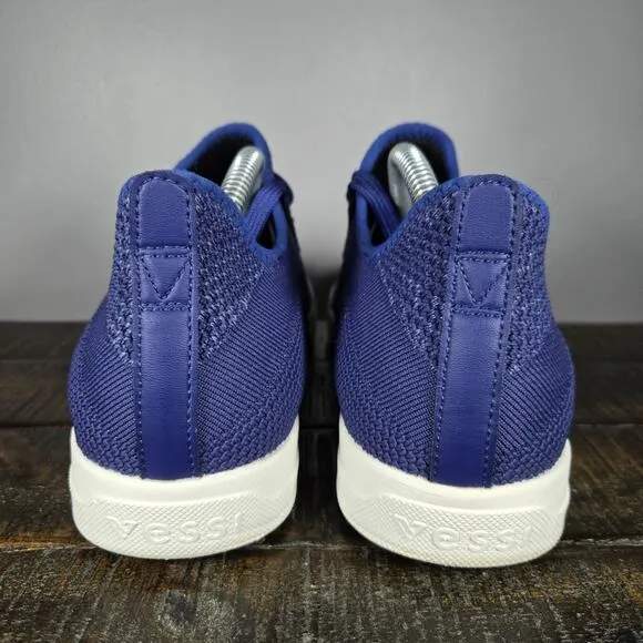 Vessi Weekend Sneaker Mens Size 10 Waterproof Shoes Sneakers Denim Blue White