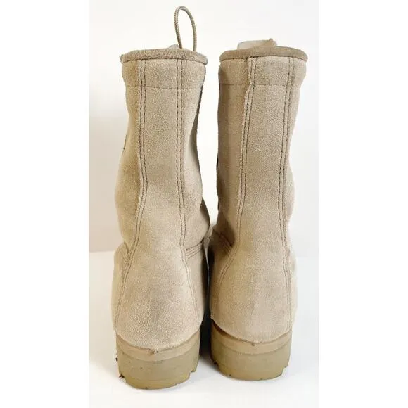 Vibram Cold Weather Boots Gore-Tex Combat Military Tan Mens Size 6W Mondopoint