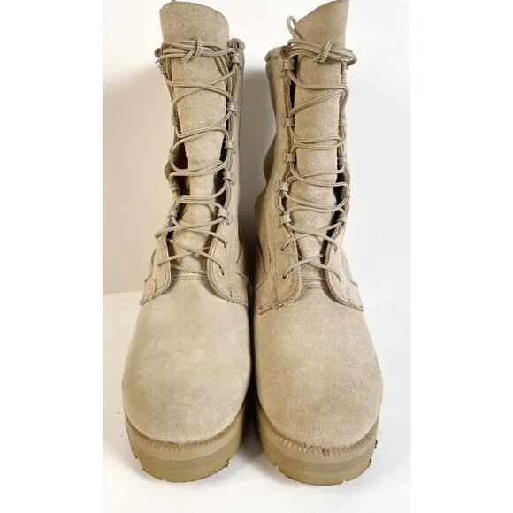 Vibram Cold Weather Boots Gore-Tex Combat Military Tan Mens Size 6W Mondopoint