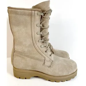 Vibram Cold Weather Boots Gore-Tex Combat Military Tan Mens Size 6W Mondopoint