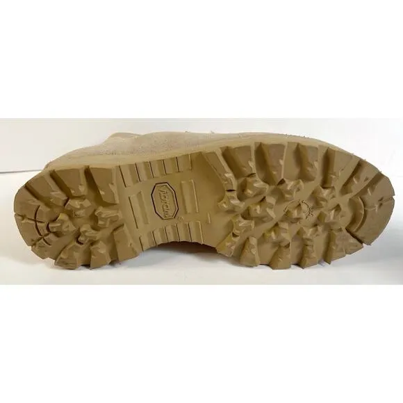 Vibram Cold Weather Boots Gore-Tex Combat Military Tan Mens Size 6W Mondopoint