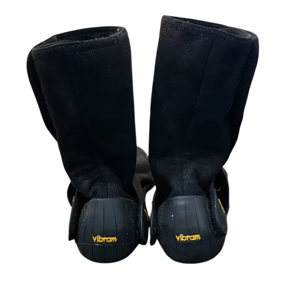 Vibram Furoshiki Shearling Mid Wrap Boots Black Women’s Size 42-43 Large 10-11us