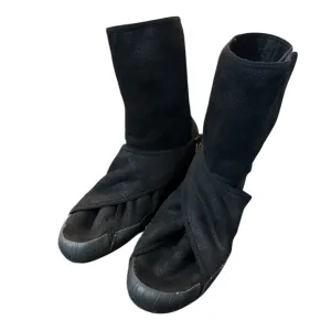 Vibram Furoshiki Shearling Mid Wrap Boots Black Women’s Size 42-43 Large 10-11us