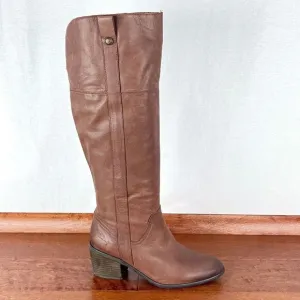 Vince Camino Brown Knee High Riding Boots size 5.5 Equestrian