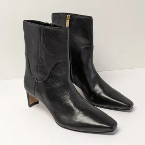 Vince Camuto Amariah Ankle Booties, Black Leather, Women's 9