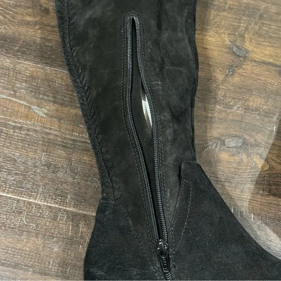 Vince Camuto Bendra Suede/Leather Boots Size 9.5 Women