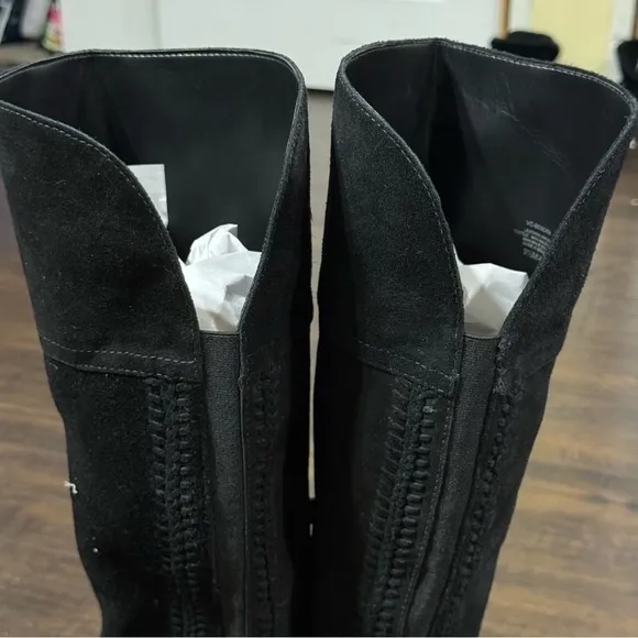 Vince Camuto Bendra Suede/Leather Boots Size 9.5 Women