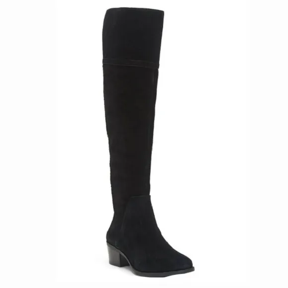 Vince Camuto Bendra Suede/Leather Boots Size 9.5 Women