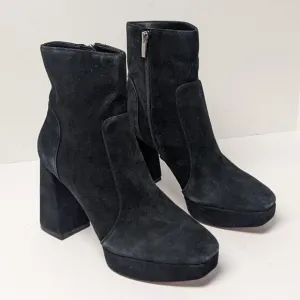 Vince Camuto Penella Platform Ankle Boots, Black, Women's 7