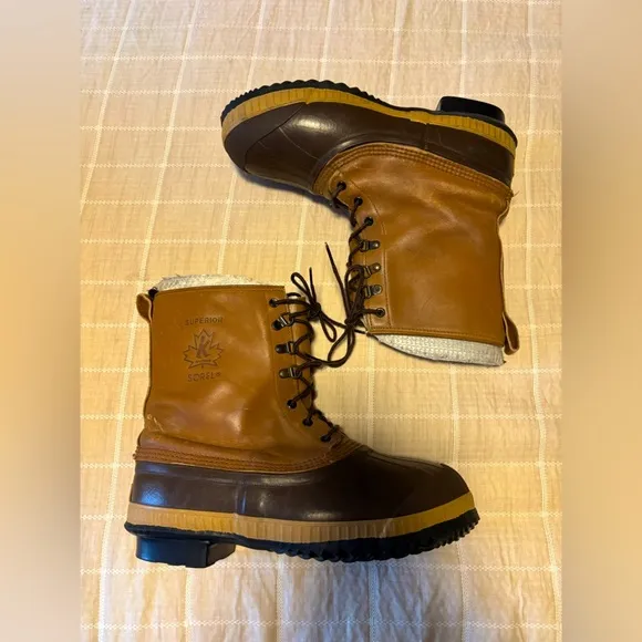 Vintage Canadian Sorel Superior Kaufman Winter Duck Boot