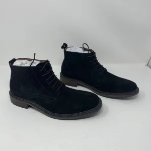 Vintage Foundry Co. Otto VF1541 Chukka Boots Men 8.5 Black Leather Lace Up S0677
