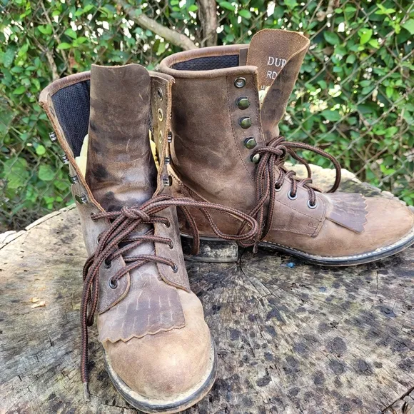 Vintage Lace Up Boots By Durango/Women size 6 M