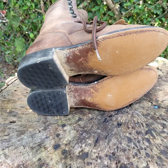 Vintage Lace Up Boots By Durango/Women size 6 M