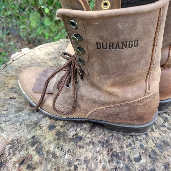 Vintage Lace Up Boots By Durango/Women size 6 M