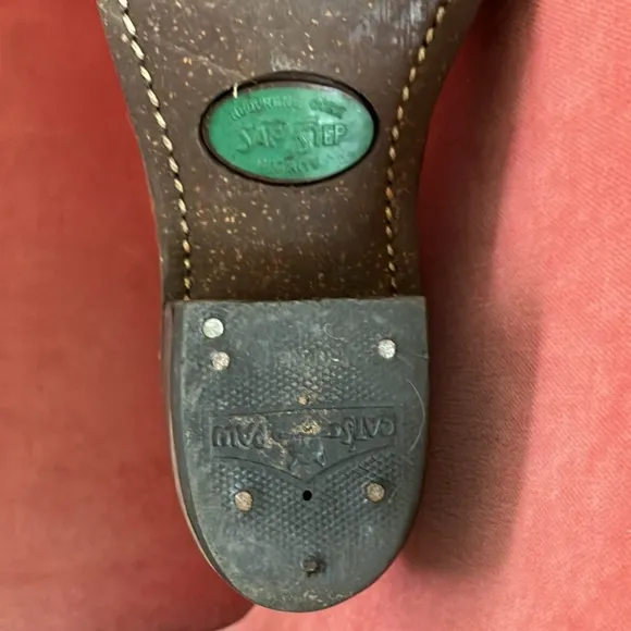 Vintage Leather Moto Western Boots